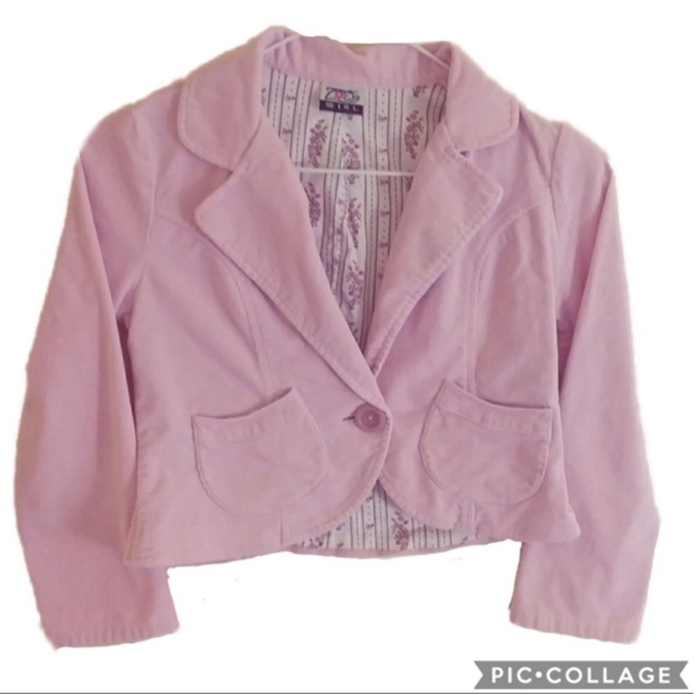 Zoey GIRL LINED Corduroy Crop Jacket S (Girls)